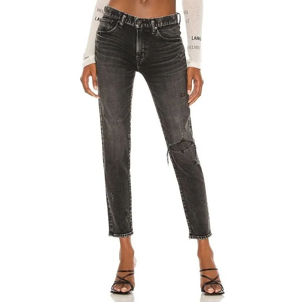 Moussy Lenwood Skinny in Black 30”